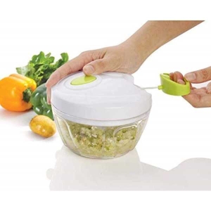 Manual Crank Chop Food Processor With Japanese Blades |All In One Handheld Food Chopper With Japanese Blades
