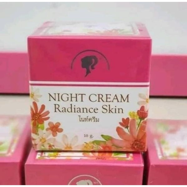 Night Cream Radiance Skin, Anti Blemish Cream - 10g - Image 2
