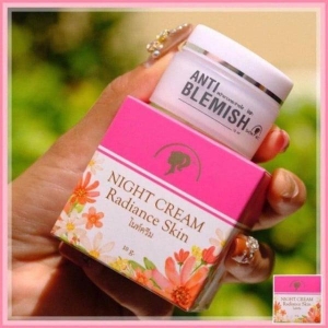 Night Cream Radiance Skin, Anti Blemish Cream - 10g