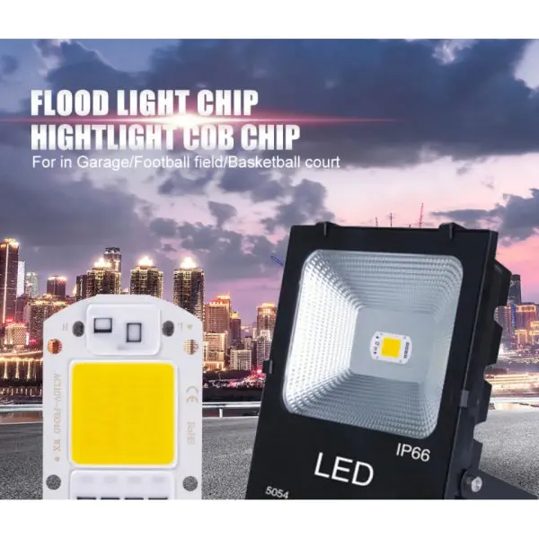 F6040 50W AC 220V COB Module LED Chip Diodes Lamp Bulb for outdoor focus Spotlight Garden Integrated Light Beads - Image 2