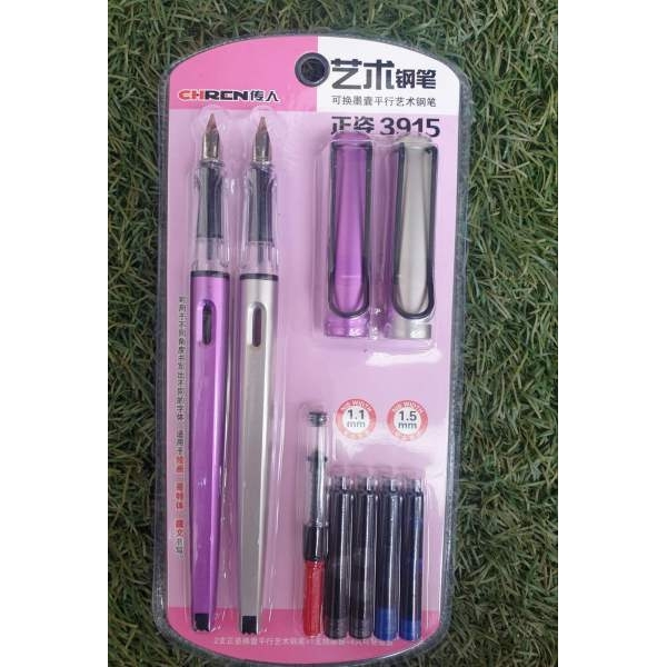 Calligraphy Fountain Ink Pen Chren 3915 For Good Handwriting By Mitrata - Image 3