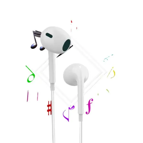 CORN EX016-Gv3.5mm Hi Quality Stereo Wired Earphone With Mic Deep Bass