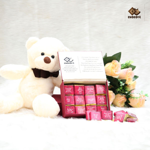 Teddy and Chocolate Special Valentine's Day Combo - Image 2