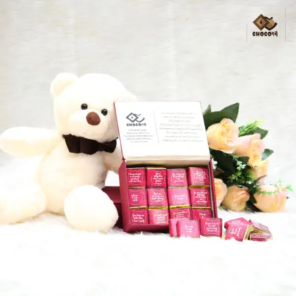 Special Valentine's Day Combo Of Chocolates and Teddy