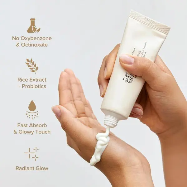 BOJ Relief Sun Rice + Probiotics SPF 50 + (50 ml) by Genuine Collection - Image 5