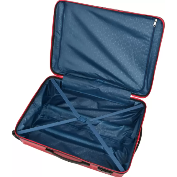 Kamiliant By American Tourister Kiza Hardside Spinner Suitcase Red (55+68+79)cm Set of 3Pcs - Image 3