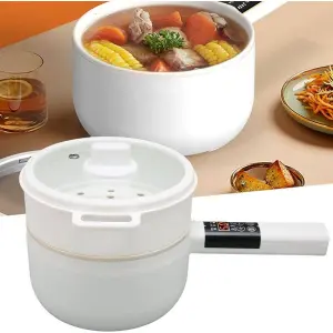 2L Electric Portable Cooker Ramen Cooker Hot Pot Electric Multifunctional Small Hot Pot