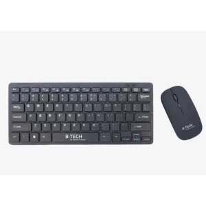 B-Tech Black KB-CO14 Pro Wireless Keyboard And Mouse Combo Set