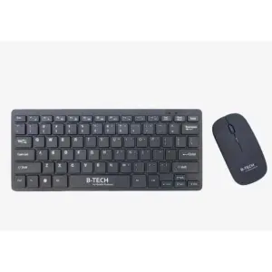 B-Tech Black KB-CO14 Pro Wireless Keyboard And Mouse Combo Set