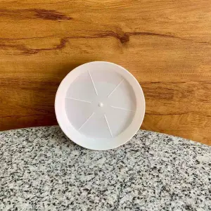 5 Pcs 6 Inch Plastic Garden Flower Pot Round Drip Plant Trays Flower Pot Plant Water Tray Base for Indoor Outdoor Garden