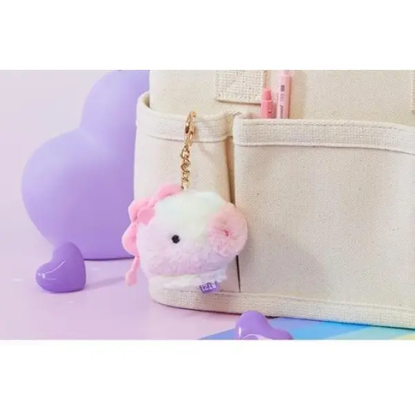 KOJA BTS BT21 Official Authentic Goods Baby Prism Face Bag Charm Doll Keychains /Holders - Image 5