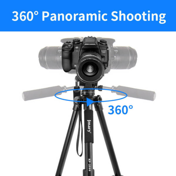 Jmary KP-2599 Aluminum Monopod Tripod Camera Tripod With Travel Bag - Image 5