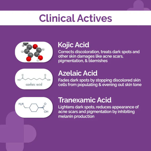 The Derma Co. 3% Kojic Acid Dark Spot Corrector Gel with Azelaic & Tranexamic Acid - 30g - Image 4