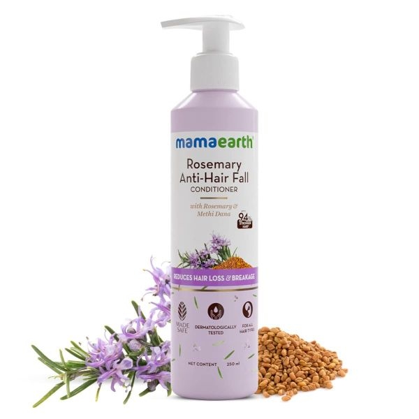 mamaearth Rosemary Anti Hair Fall Conditioner with Rosemary & Methi Dana - 250 ml - Image 2