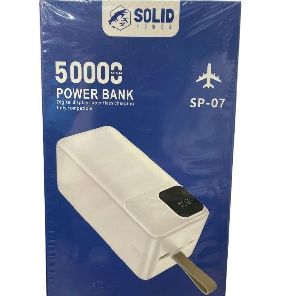 Solid Power Powerbank 10/20/30/40/50k mAh, QC 3.0 PD 22.5W Fast Charging Power Bank - 6 Months Warranty - Image 5