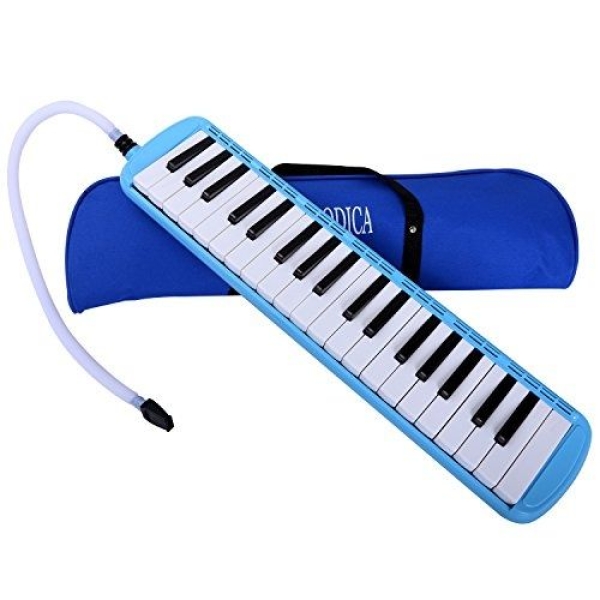 Mouth Piano Keyboard 37 Key / Pianica Blue color by Mitrata - Image 2
