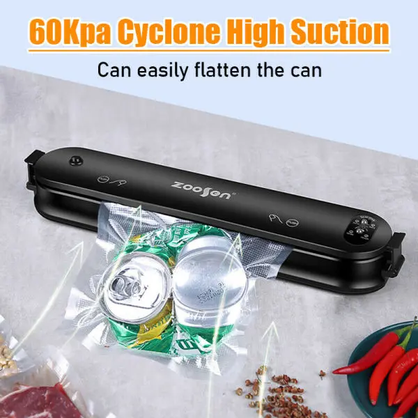 Vacuum Sealer Machine Food Preservation Storage Saver Automatic With Seal Bag - Image 3