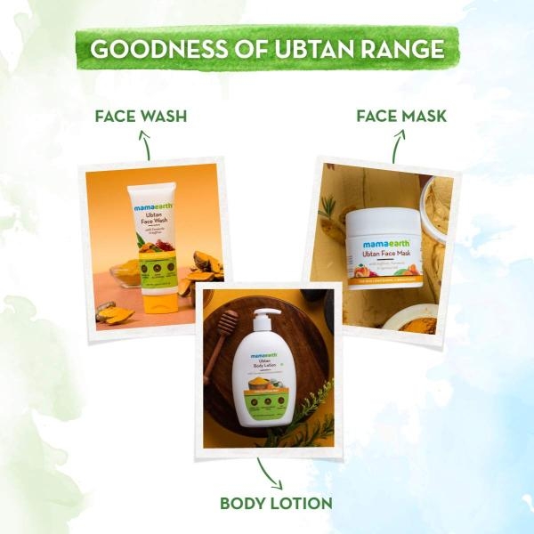 Mamaearth Ubtan Natural Face Wash-100 ml - Image 5