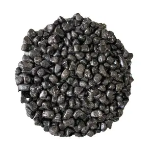 1 Kg Black Stones Pebbles For Aquarium And Garden Decoration