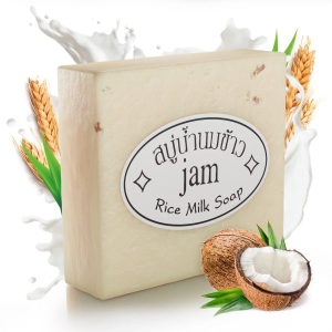 JAM Thailand Rice Milk Soap (65g) Gluta + Collagen Natural Handmade by Genuine Collection