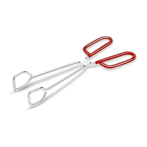 Chrome Plated And Pvc Oated Barbecue Tongs 38Cm - Image 3
