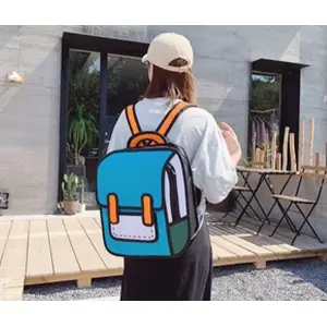 KOJA Korean School College Backpack For Unisex 6