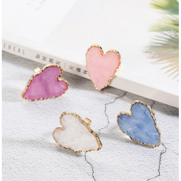Pretty Rign Design Nail Art Display Painting Palette Finger Slip-in Nail Palette Art Tool Color Mixing Pallette for Artists Professionals Nail Salon Nail Technician Tool - Image 5