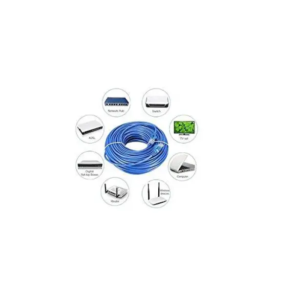 High-Speed 10m CAT5e Ethernet Cable - Durable LAN Network Lead for Smooth Internet Connection - New - Image 5