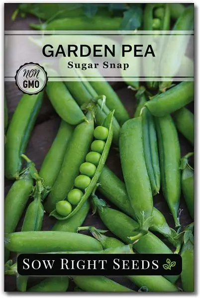 1 Packet Sugar Snap Pea Seed for Planting - Seeds | Plantations |