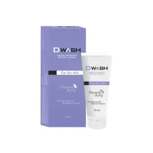 D Wash Moisturizing Facial Wash For Dry Skin 70ml
