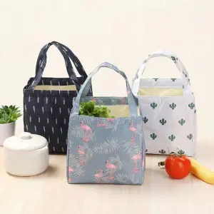 Portable Lunch Bags Outdoor Picnic Bag Insulated Tote Thermal Bags