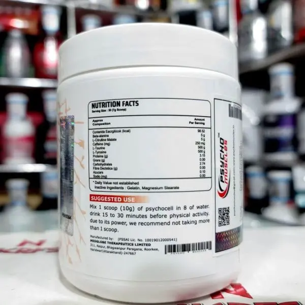 Psychocell Preworkout 30 Servings for Best Workout - Image 2