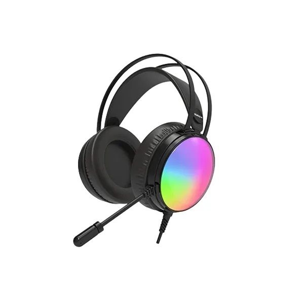 Lenovo G30A LED Gaming Headphones USB Wired Headsets With Microphone  Sound Retractable Active Noise Cancelling Headphone Over Ear Earphone - Image 2