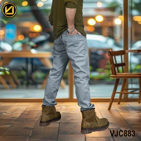 VIRJEANS (VJC883) Cotton Soft Jeans Pant For Men-Blue - Image 3