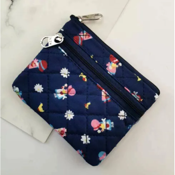 KOJA Women's Mini Coin Purse Genuine Leather Pouch Change Wallet with Key Ring 2 - Image 2