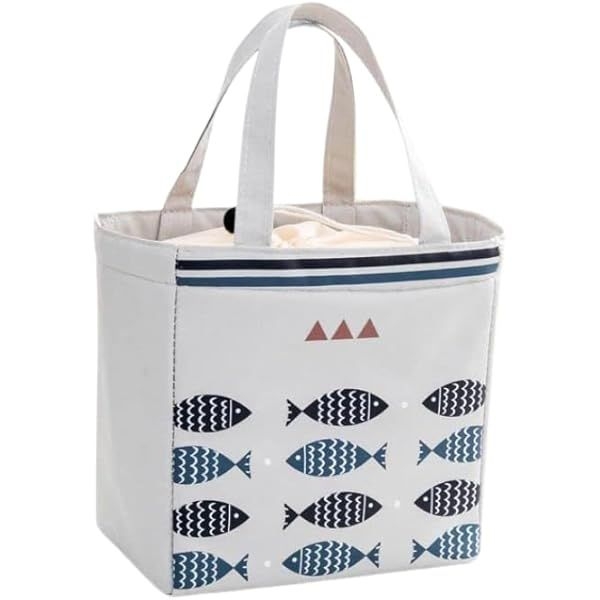 Vikakiooze Bento Boxes Lunch Box Oxford Cloth Cartoon Printing Portable Lunch Bag Outdoor Picnic Insulation Bag Portable Ice Bag Lunch Box For Men, , Women Kitchen Appliances on - Image 2