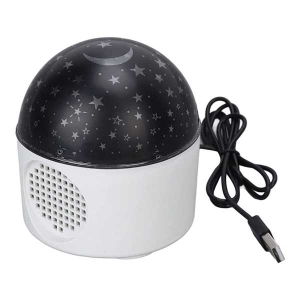 New Elegant LED Star Projector Night Light with RGB Colors, USB Plug, and Remote Control for Club Bar Party