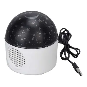 New Elegant LED Star Projector Night Light with RGB Colors, USB Plug, and Remote Control for Club Bar Party