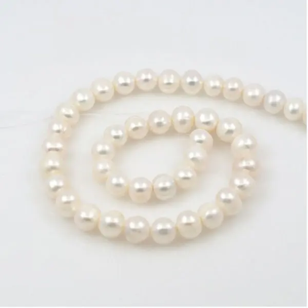 8mm 20Grams Beads White Used In Dresses, Jewellery Formation, Diy Arts n Crafts, - Image 4