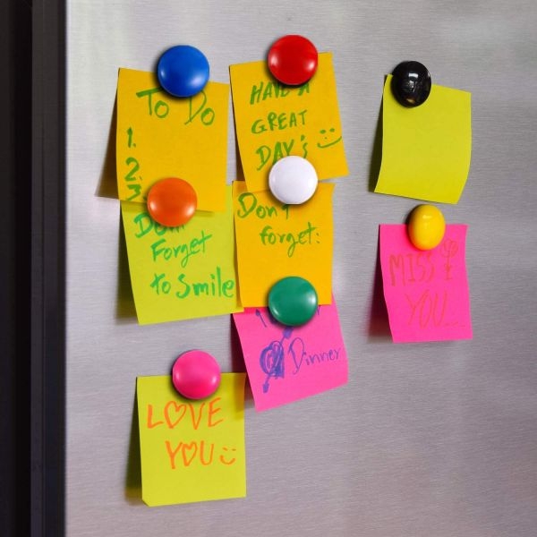 8Pcs/Set Cute Smile Fridge Magnet Set Cartoon Face Expression Refrigerator Magnets White Board Message For Office Decal Decor - Image 4
