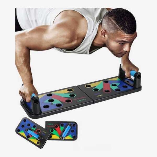9 in 1 Push Up Board Collapsible Detachable Portable Fitness Exercise Workout Push-up Tools Pushup Stands - Image 3