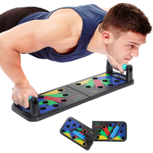 9 in 1 Push Up Board Collapsible Detachable Portable Fitness Exercise Workout Push-up Tools Pushup Stands