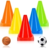 9 inch football/basketball cone for ground practice set of 10