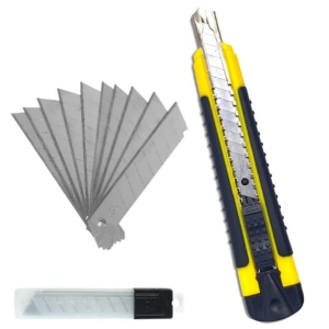 9 mm Cutter Blade – Sharp Replacement Blades for Utility Cutter