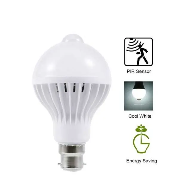 9 Watt PIR Sensor LED Bulb B-22 By Bagh Bhairab - Image 4