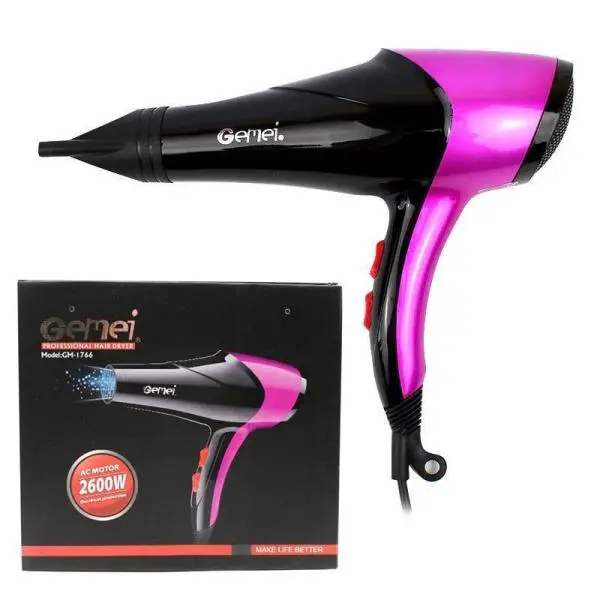 Gemei Professional Hair Dryer GM-1766 (2600W) - Image 3
