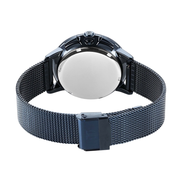 Titan Light leathers Multifunction Anthracite Dial Stainless Steel Strap Watch For Men - Image 3