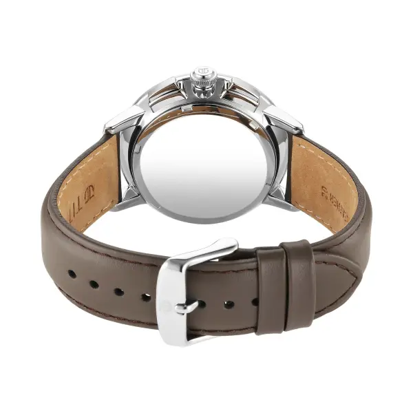 Titan Light leathers Multifunction Anthracite Dial Leather Strap Watch For Men - Image 3