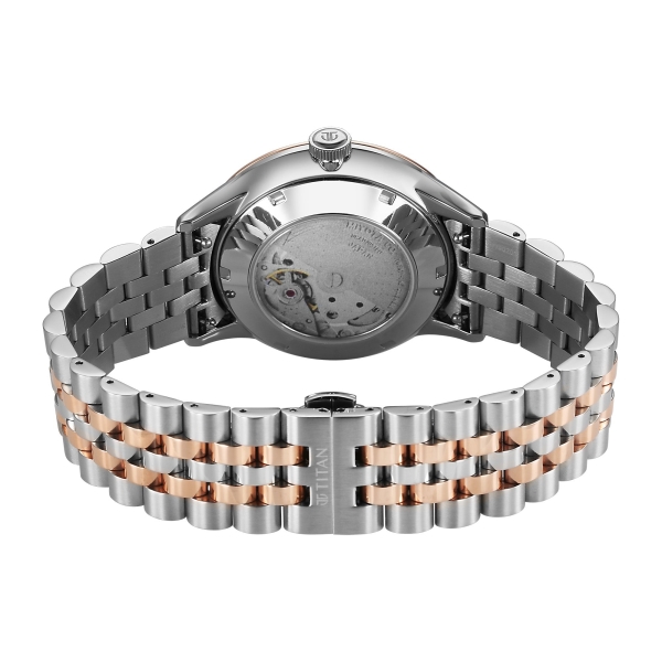 Titan Silver Dial Dual Color Stainless Steel Automatic with Date Watch for Men - Image 3