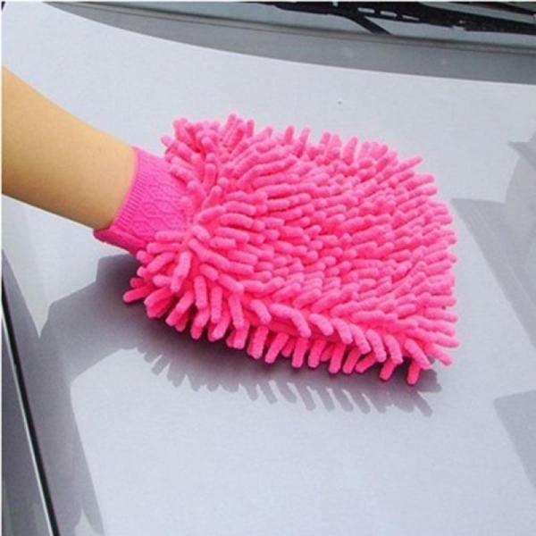 Super Mitt Microfiber Car Window Washing Home Cleaning Cloth Duster Towel Gloves Household Cleaner Tool - Image 4